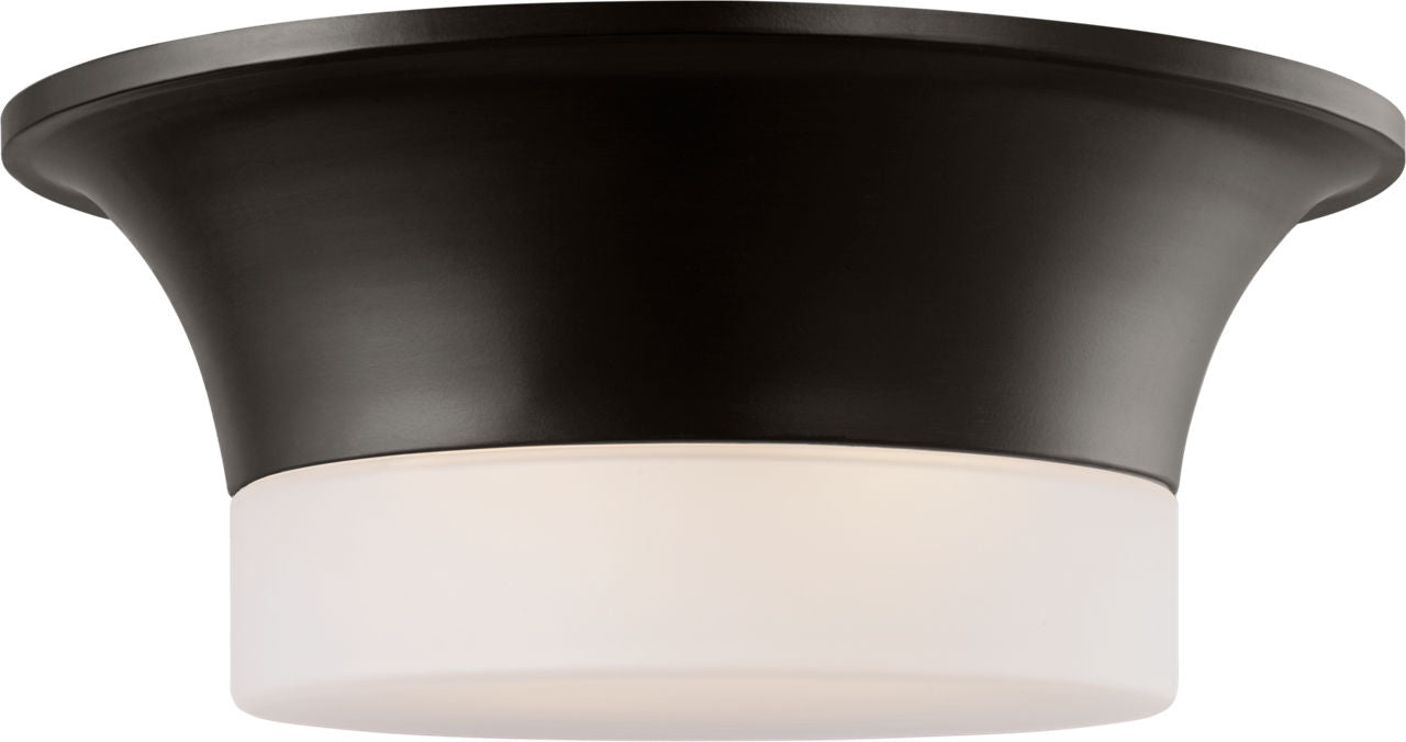 Sina Medium Flush Mount Aged Iron