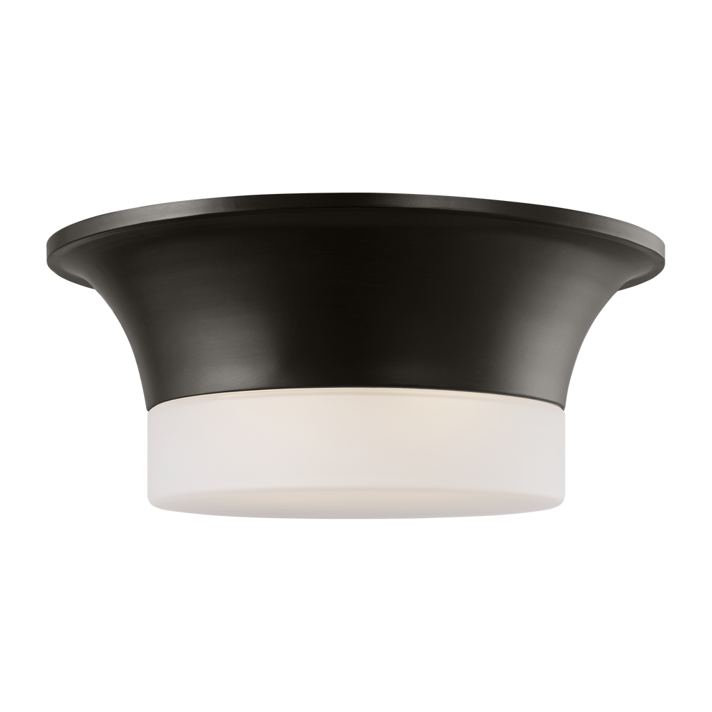 Sina Medium Flush Mount Aged Iron