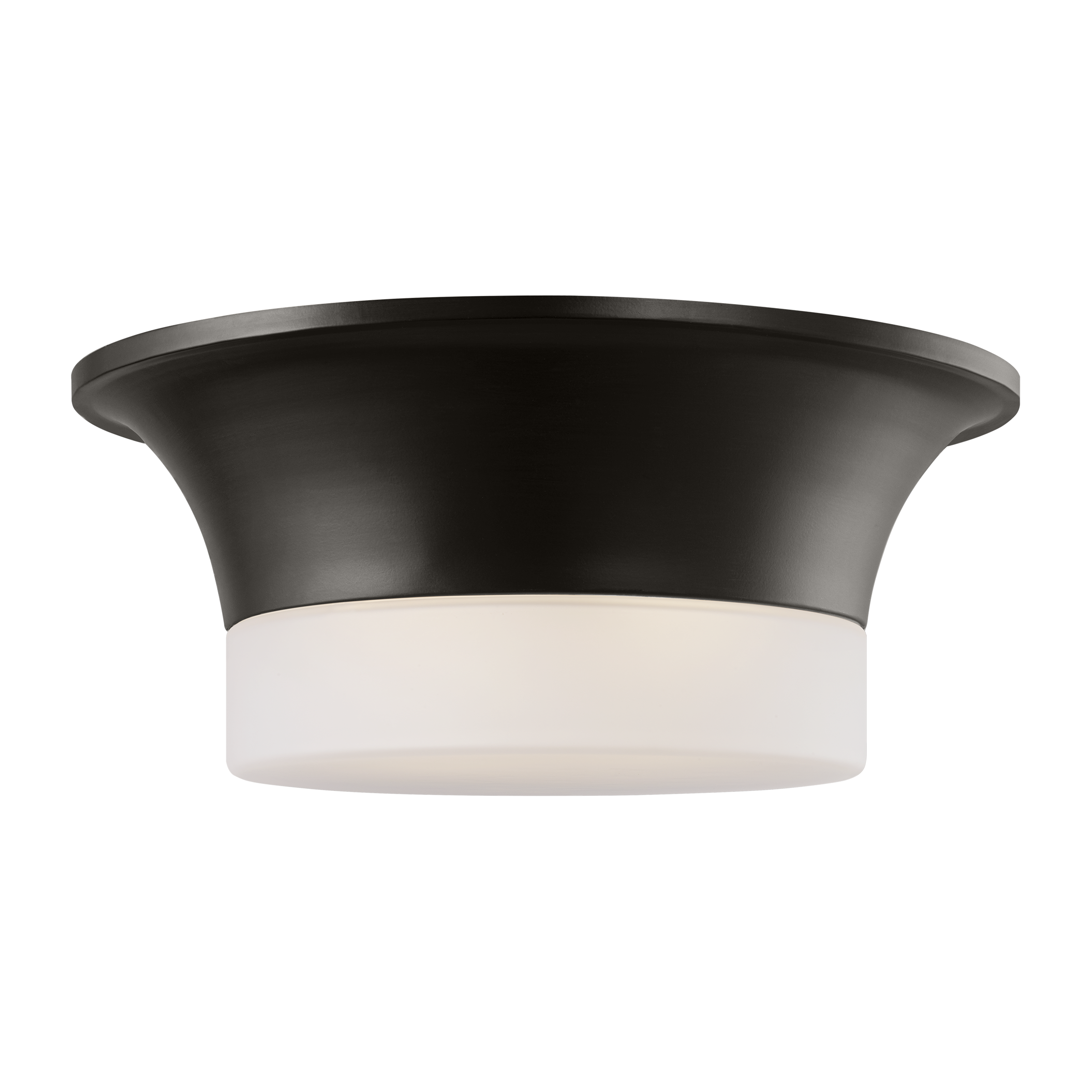 Sina Medium Flush Mount Aged Iron