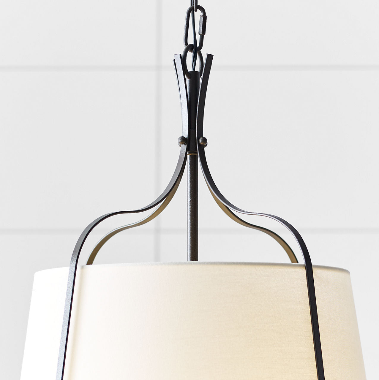 Leander Medium Hanging Shade Smith Steel