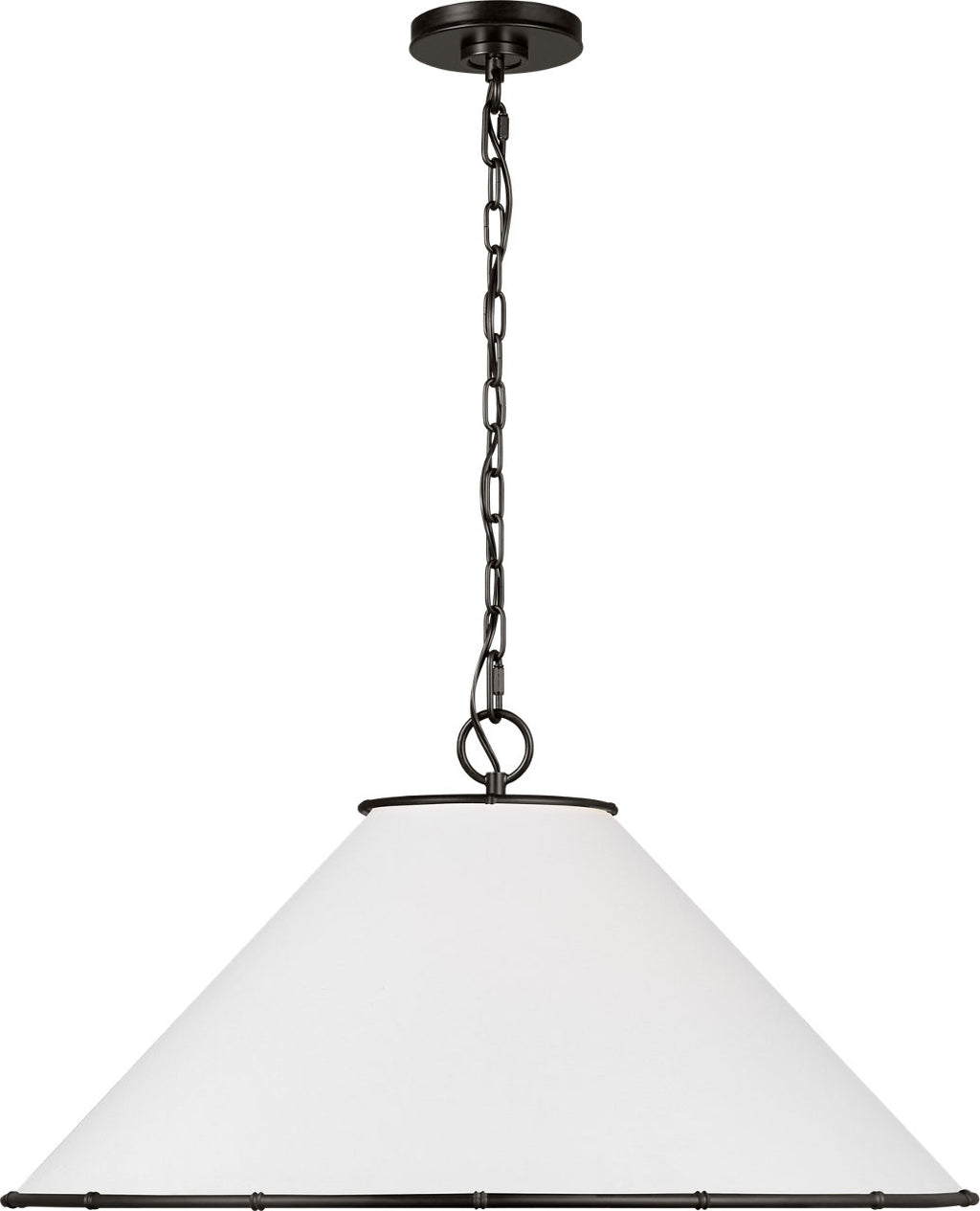 Aldric Large Pendant Aged Iron