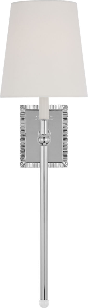 Baxley Tall Wall Sconce Polished Nickel
