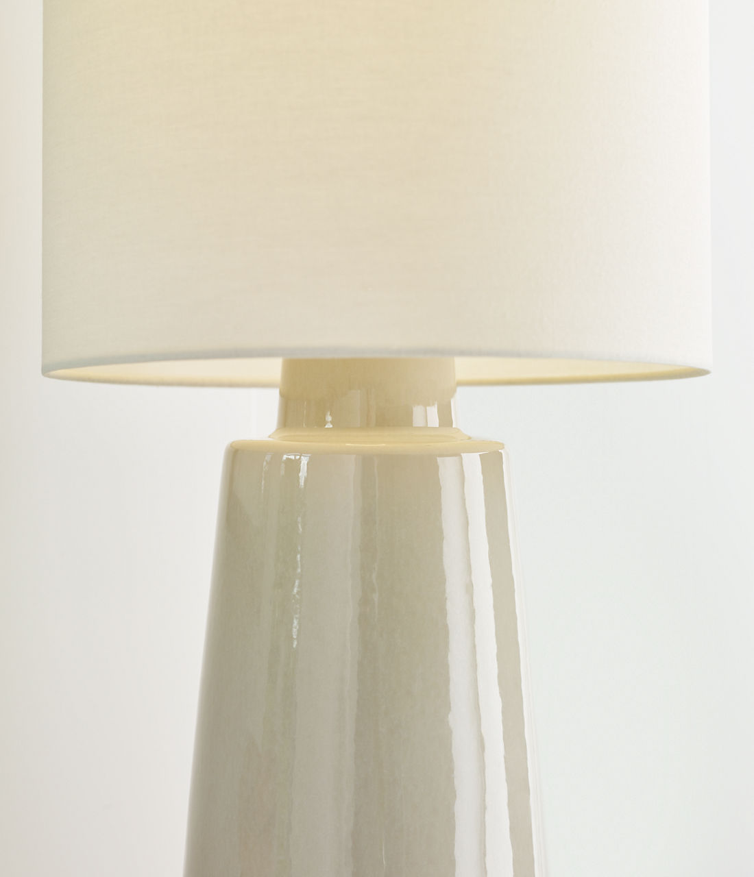 Vessel Large Table Lamp Shellish Grey Bulbs Inc