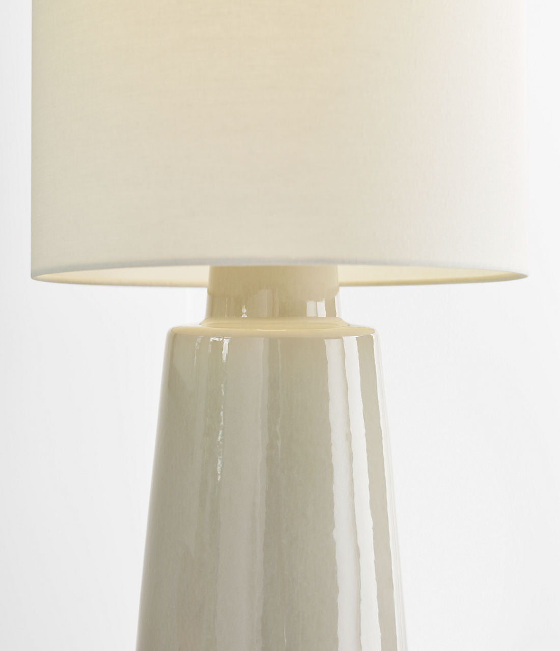 Vessel Large Table Lamp Shellish Grey Bulbs Inc