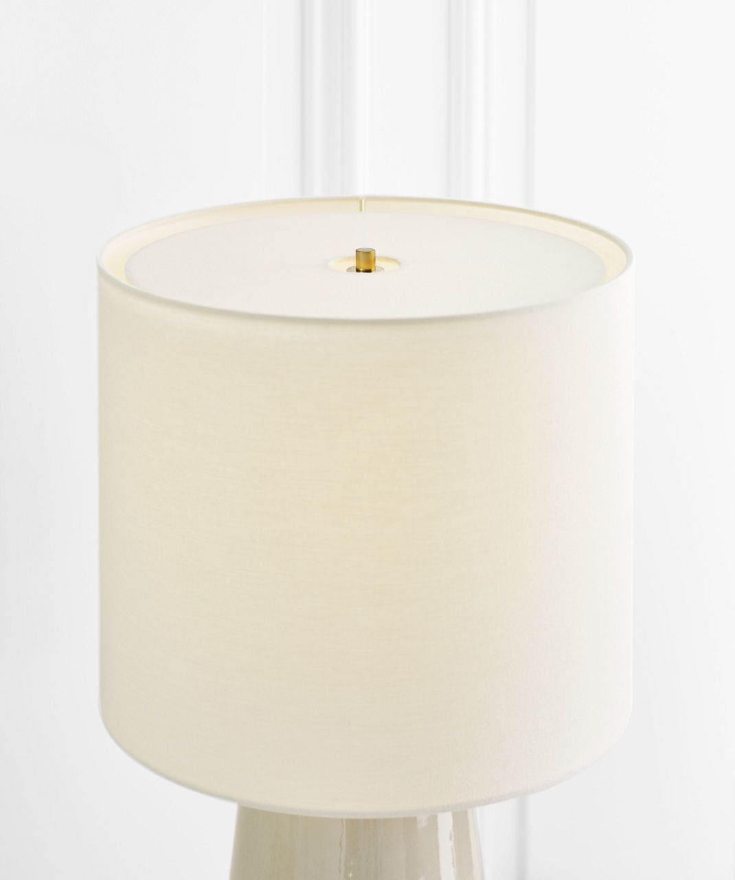 Vessel Large Table Lamp Shellish Grey Bulbs Inc