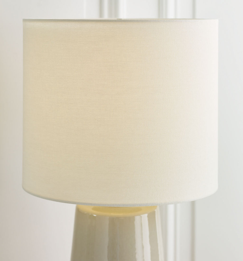 Vessel Large Table Lamp Shellish Grey Bulbs Inc