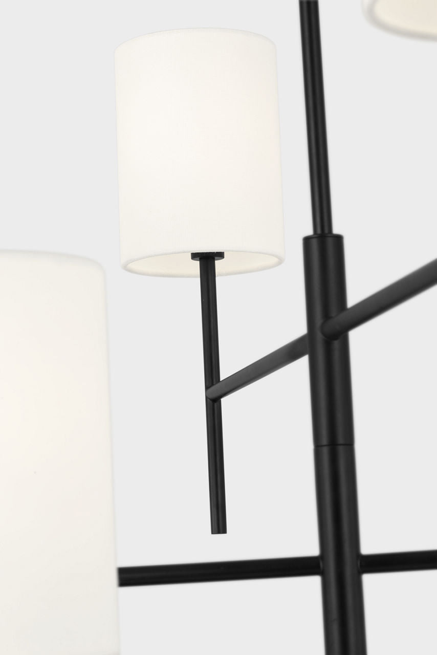 Key Large Chandelier Midnight Black