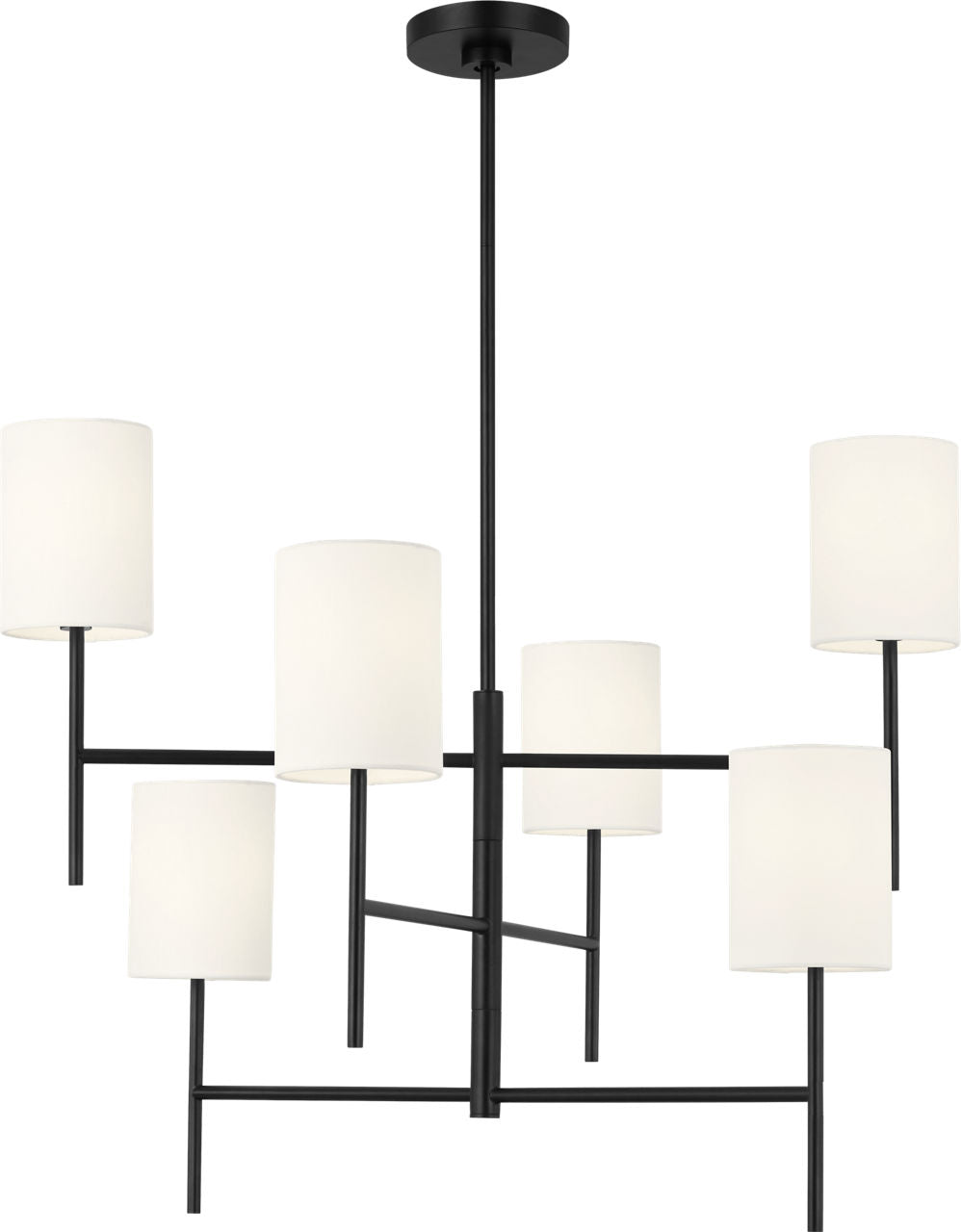 Key Large Chandelier Midnight Black