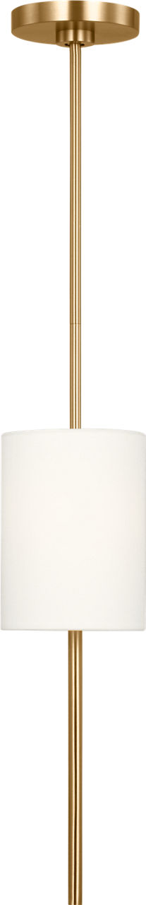 Key Medium Linear Chandelier Burnished Brass