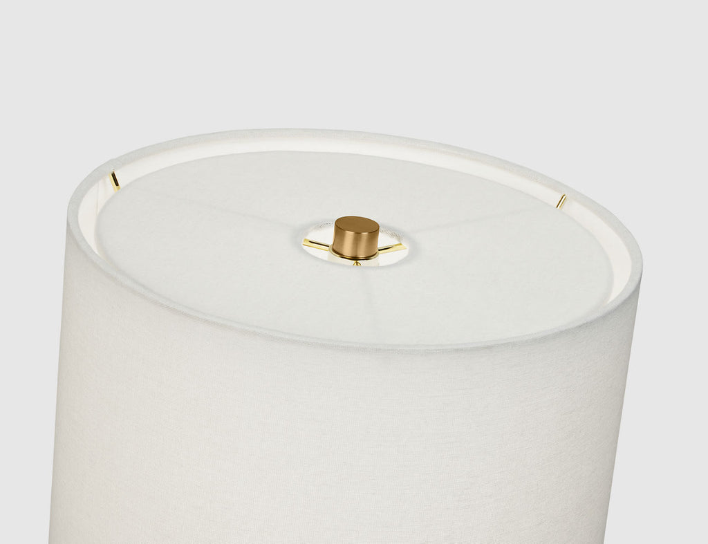 Vessel Medium Table Lamp Olive Bulbs Inc
