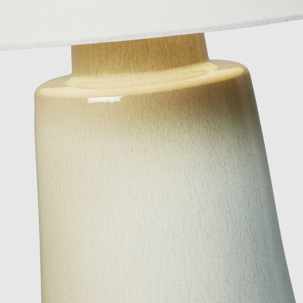Vessel Large Table Lamp Shellish Grey Bulbs Inc