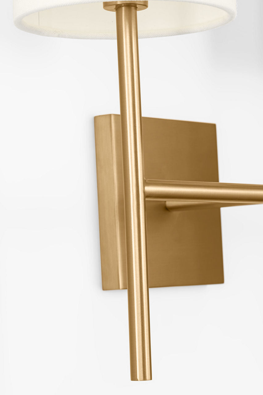 Key Medium Sconce Burnished Brass