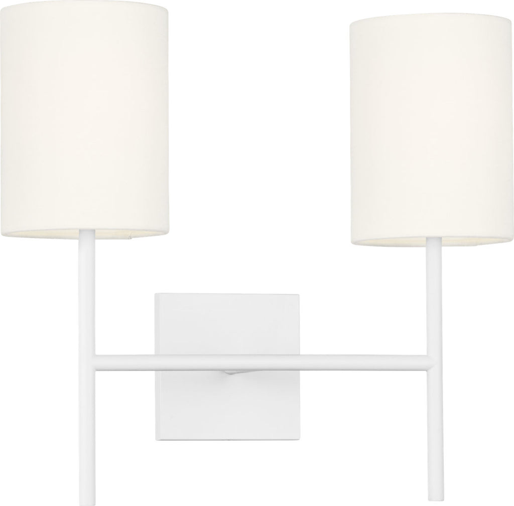 Key Medium Sconce Matte White