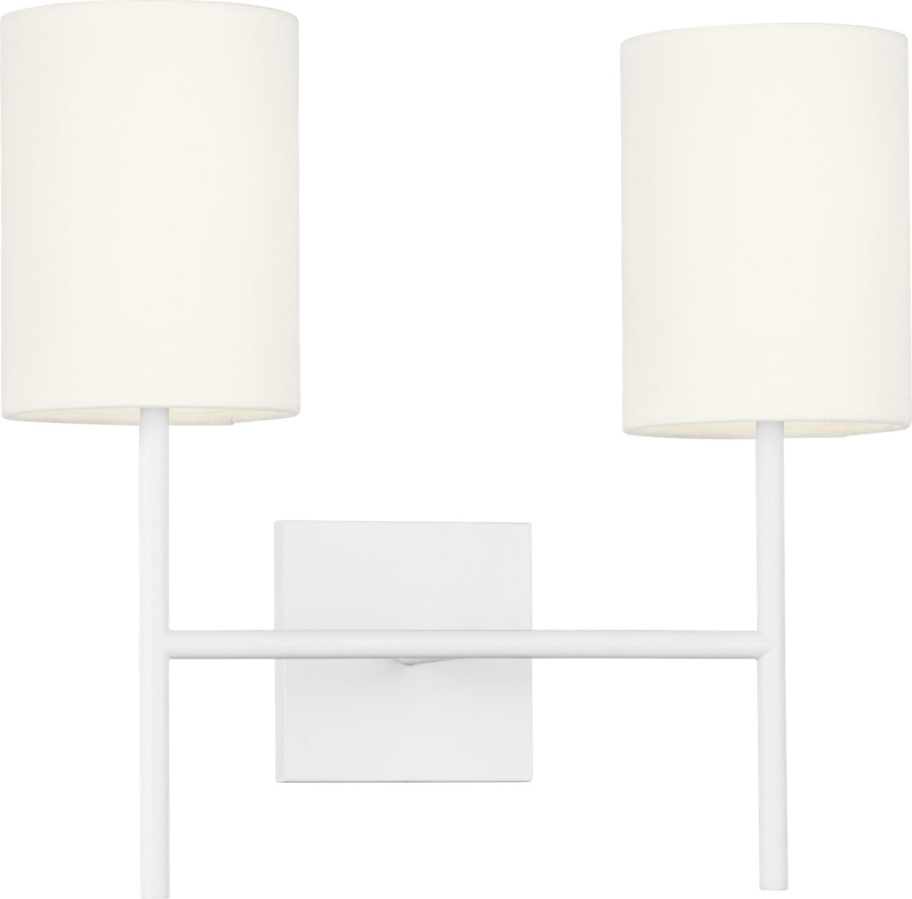 Key Medium Sconce Matte White