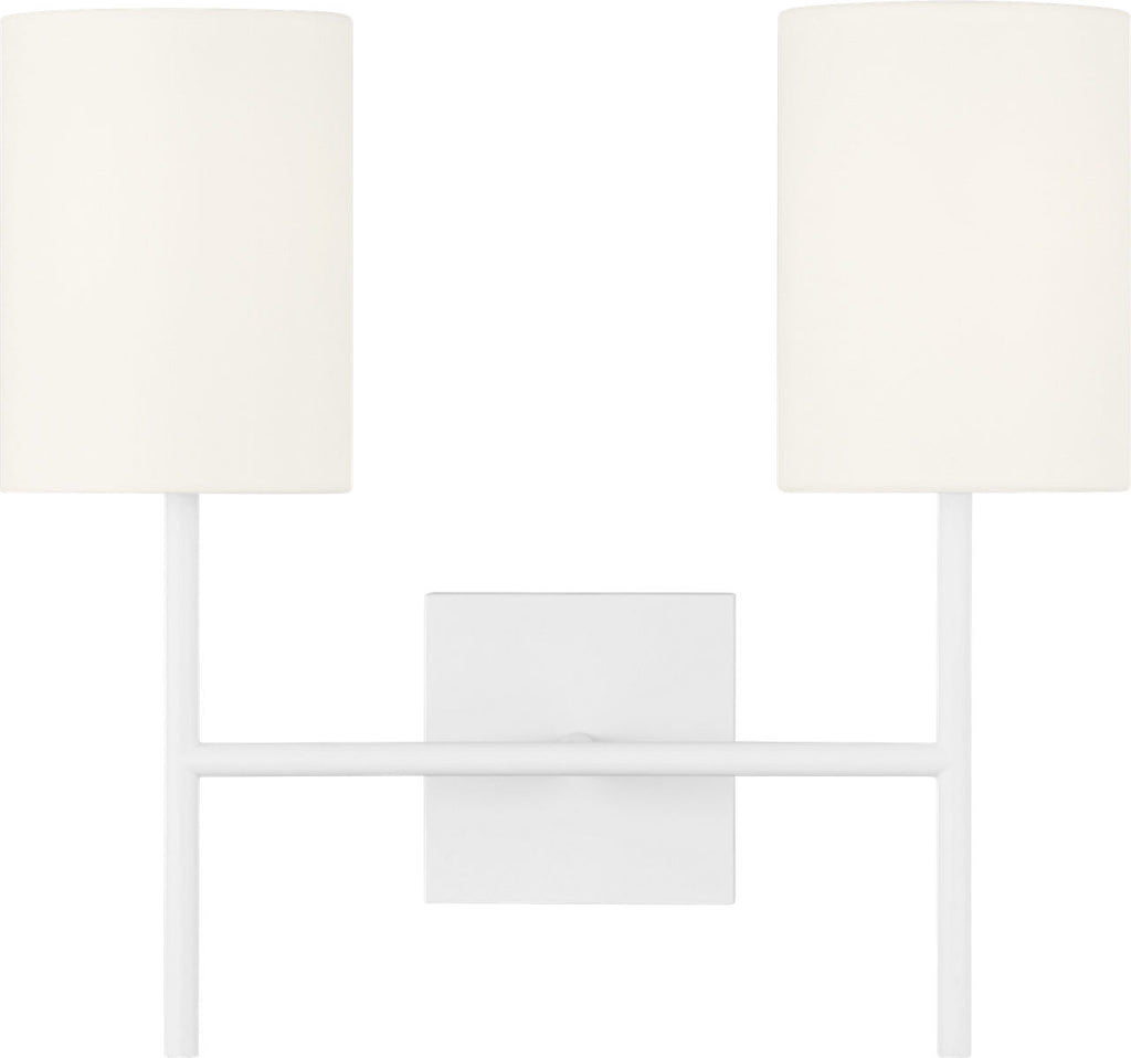 Key Medium Sconce Matte White