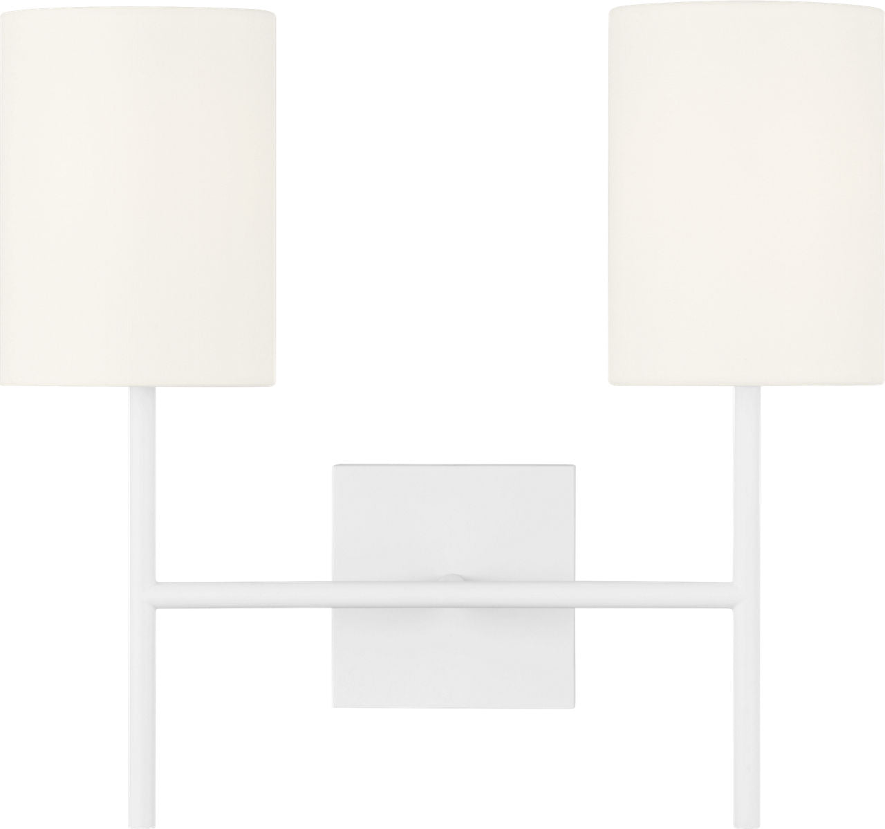 Key Medium Sconce Matte White