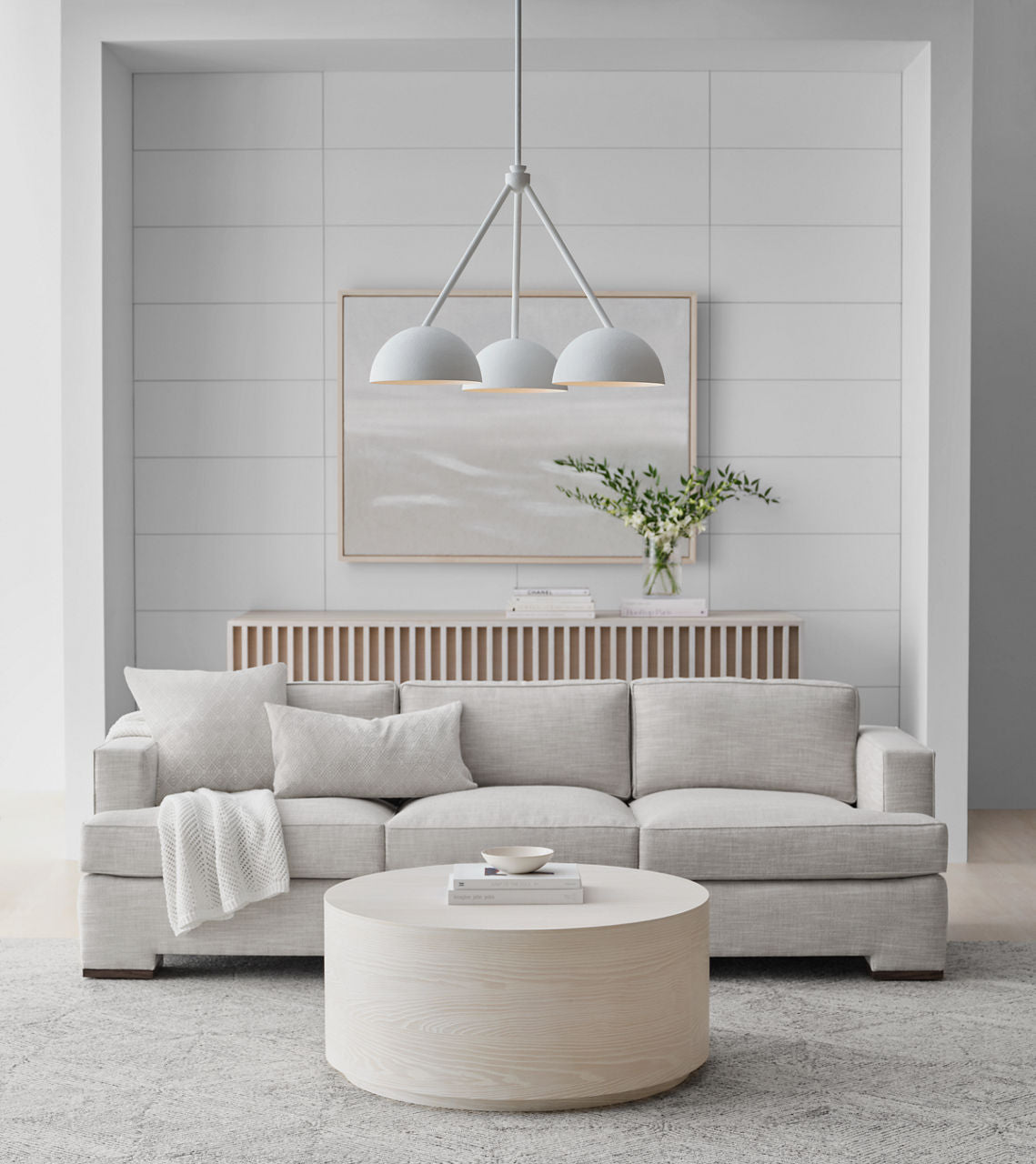 Beaunay Medium Chandelier Cast Plaster