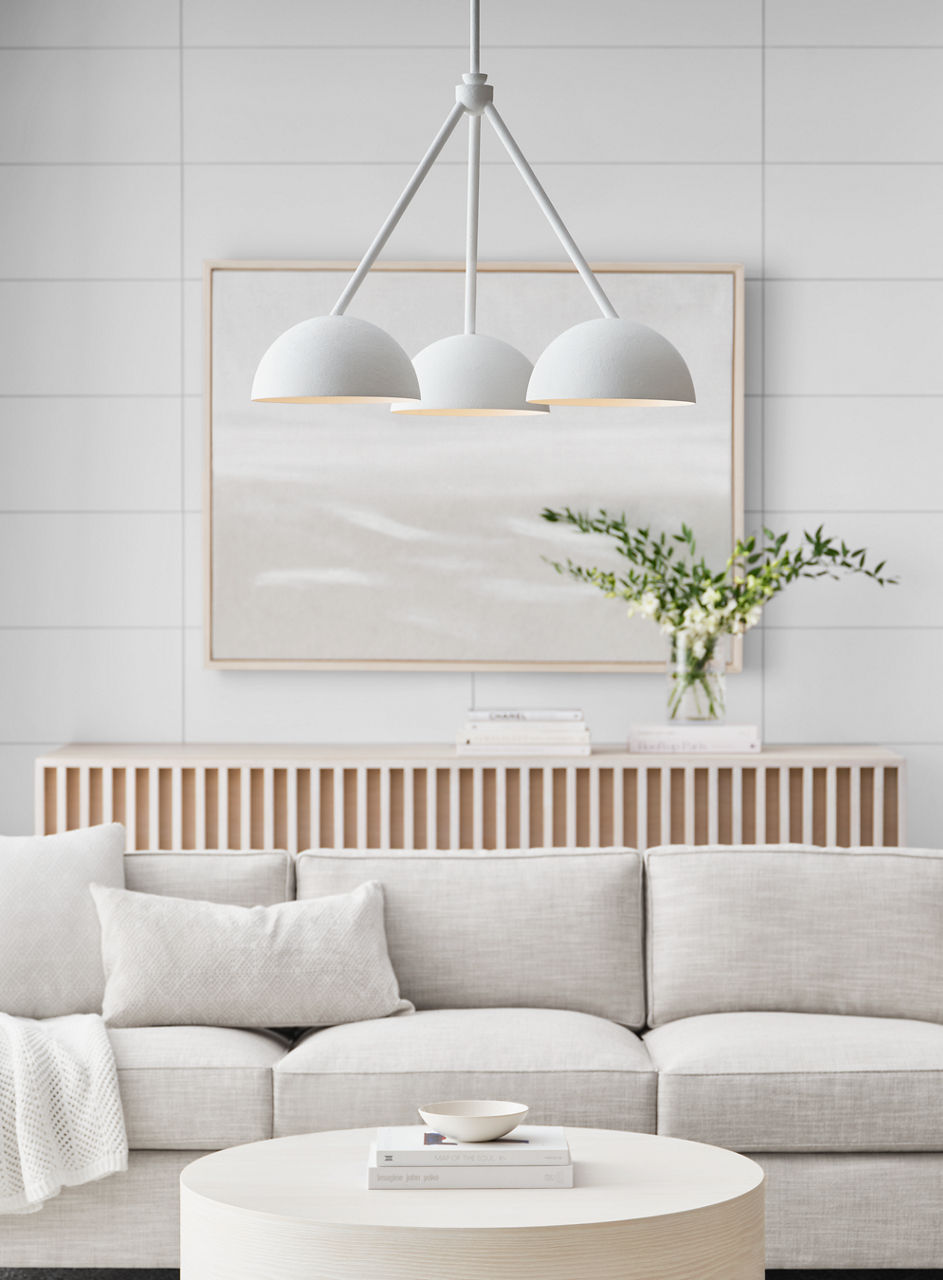 Beaunay Medium Chandelier Cast Plaster