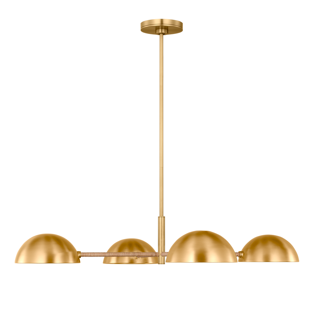 Balleroy Large Chandelier Burnished Brass