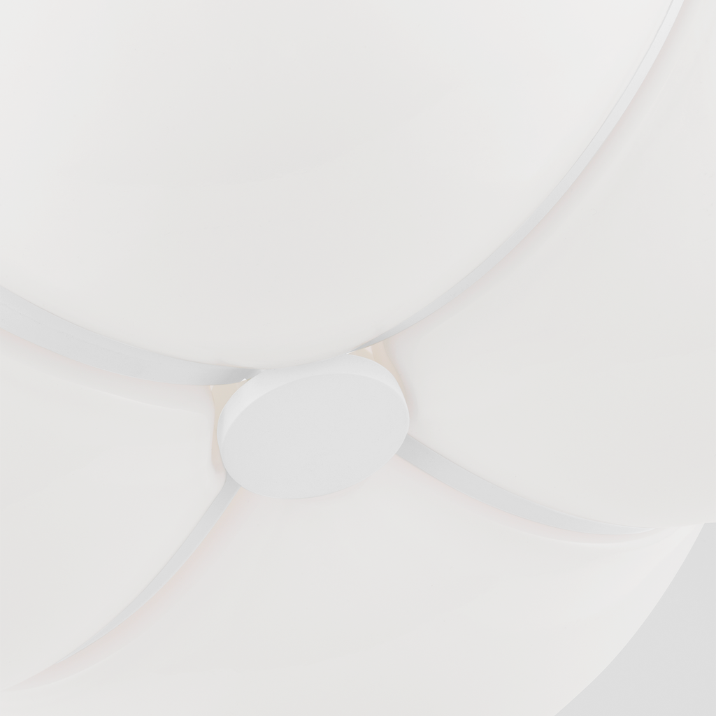 Cheverny Large Semi-Flush Mount Matte White