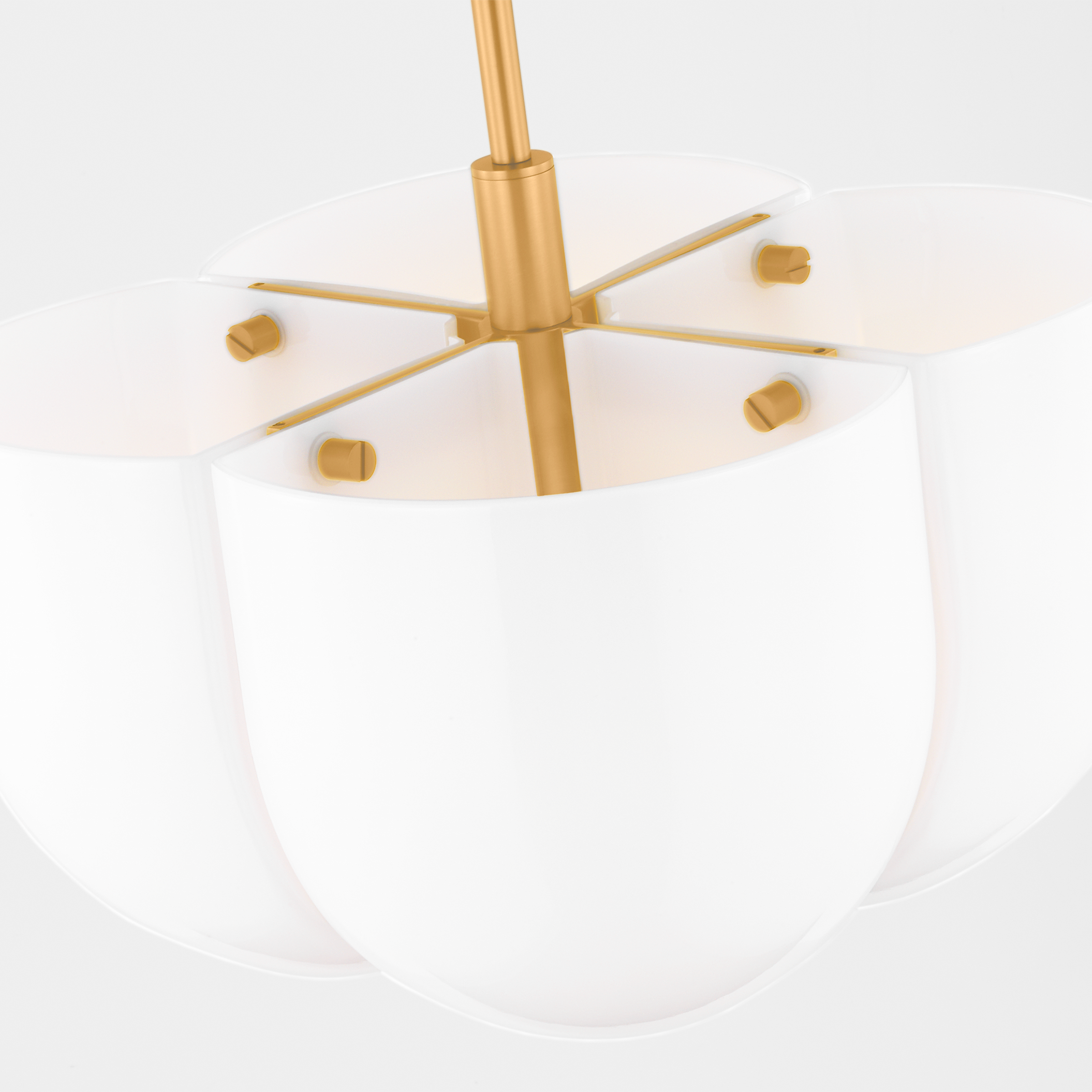 Cheverny Large Pendant Burnished Brass
