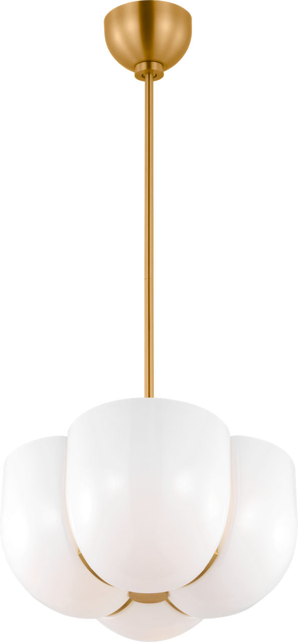 Cheverny Large Pendant Burnished Brass