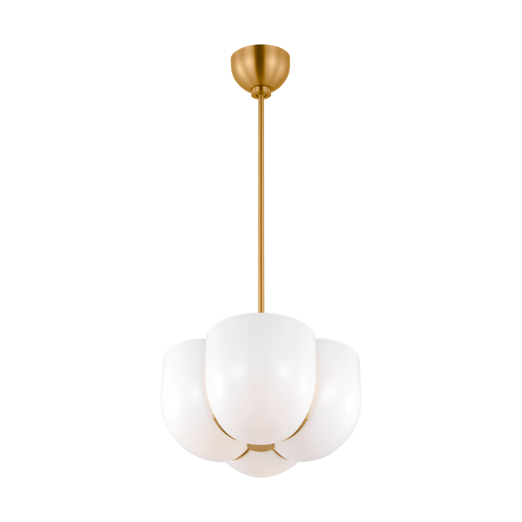 Cheverny Large Pendant Burnished Brass