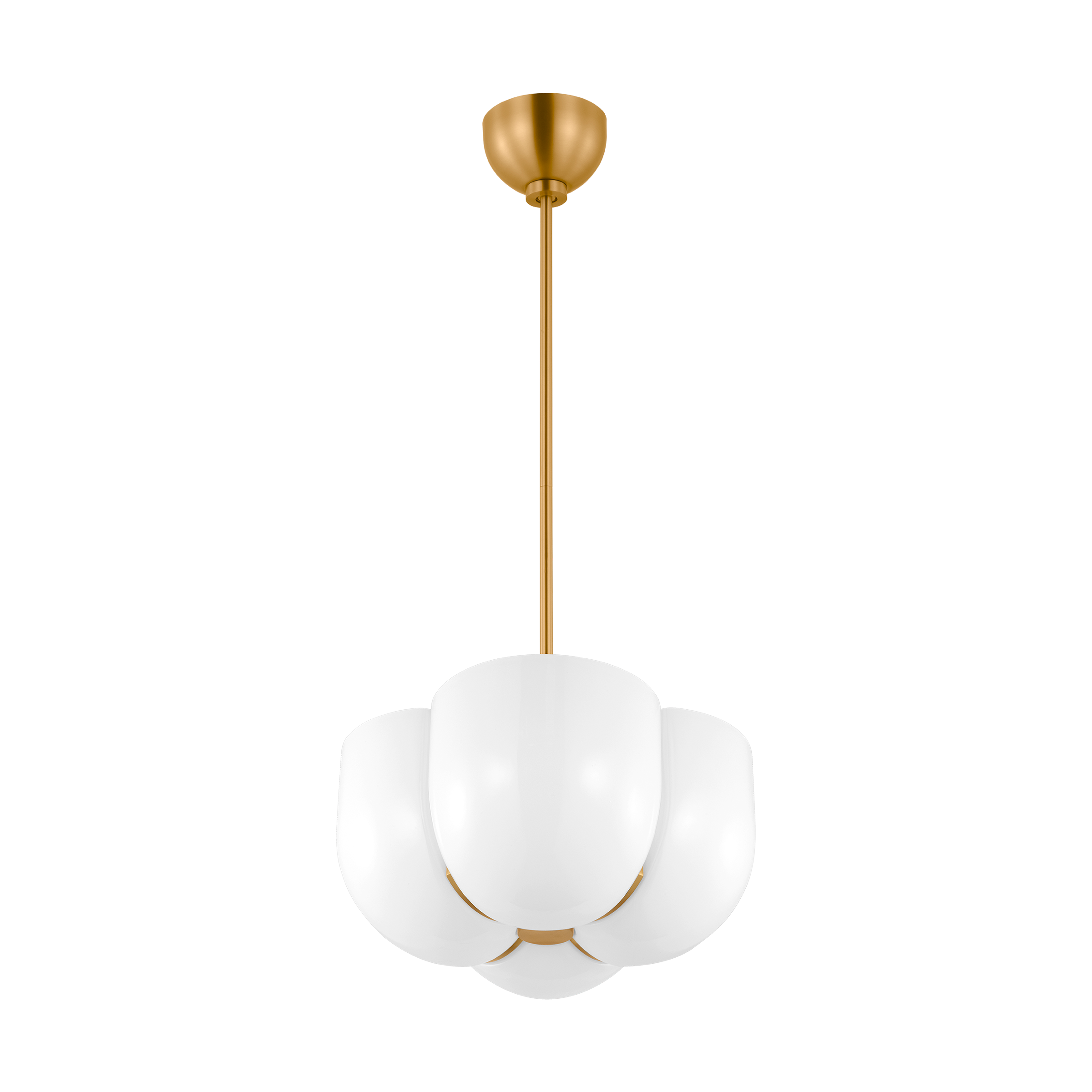 Cheverny Large Pendant Burnished Brass