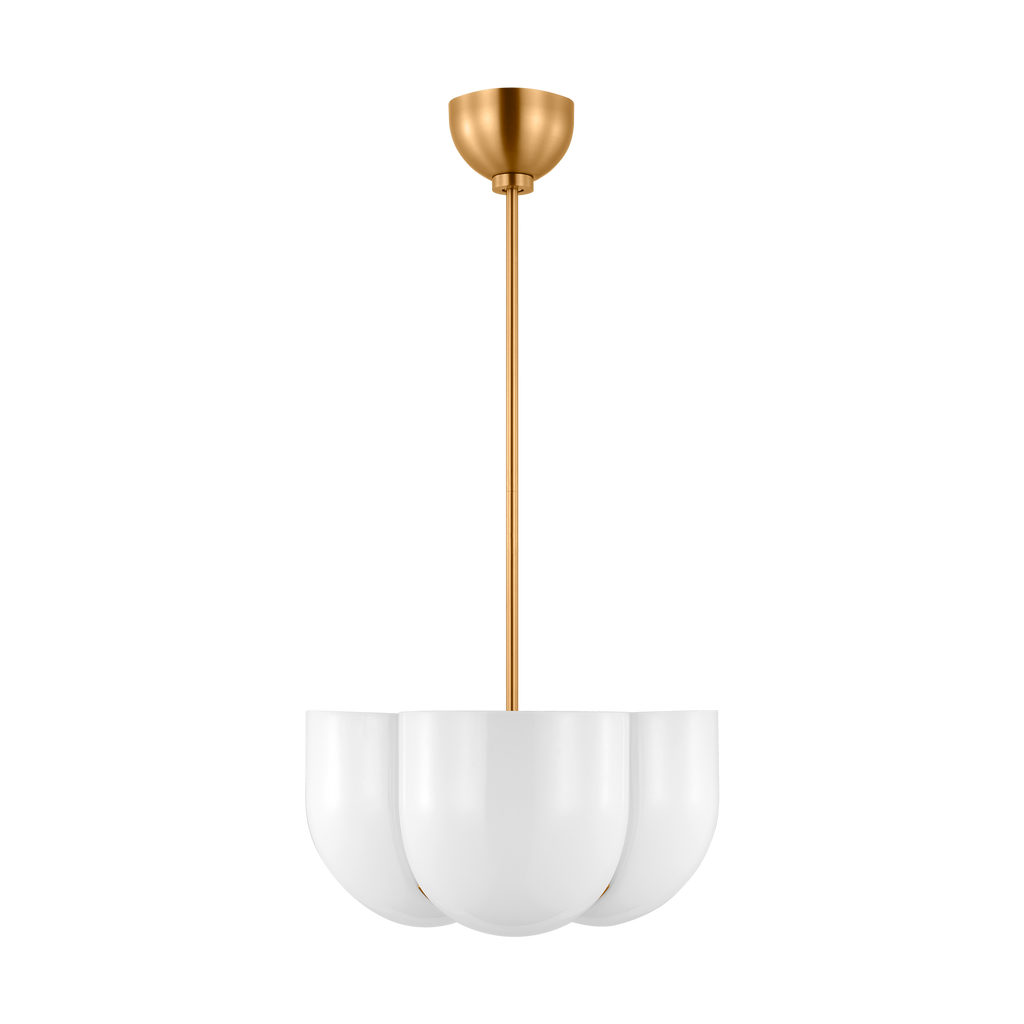 Cheverny Large Pendant Burnished Brass