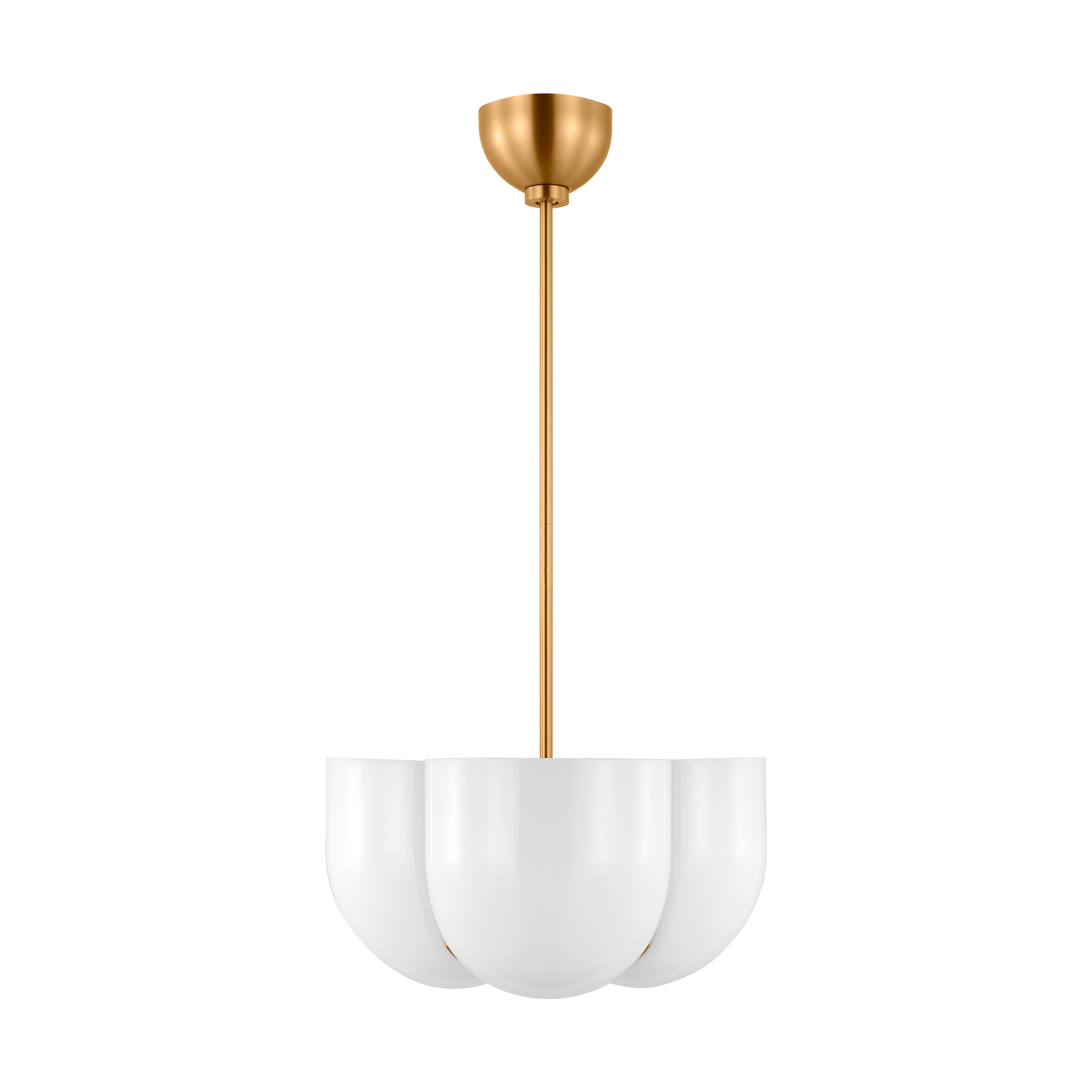 Cheverny Large Pendant Burnished Brass