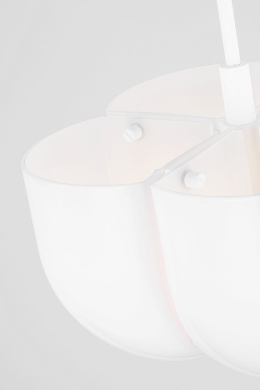 Cheverny Large Pendant Matte White