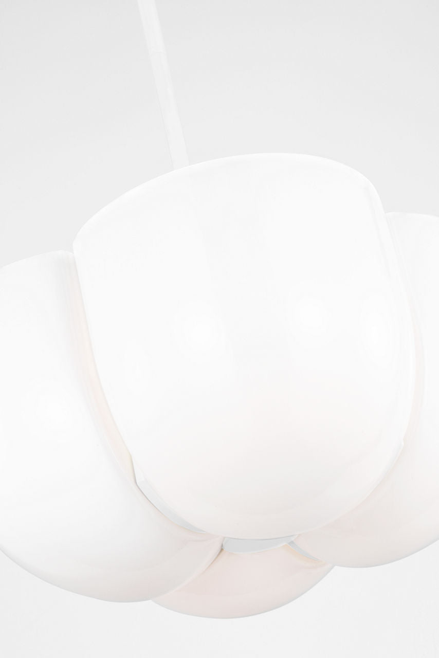 Cheverny Large Pendant Matte White