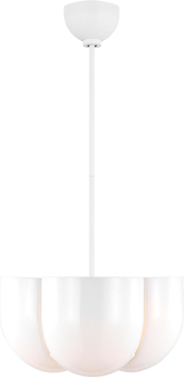Cheverny Large Pendant Matte White