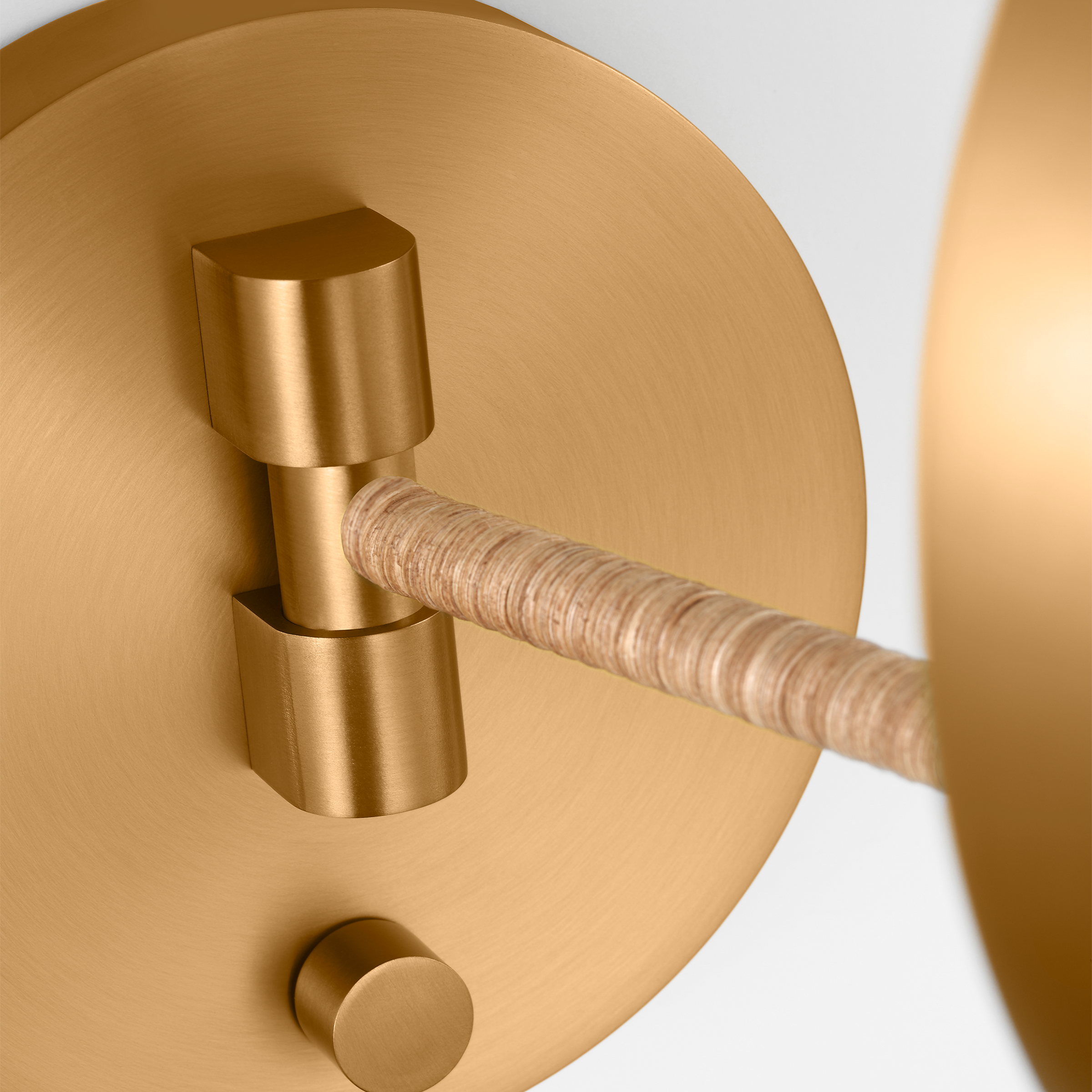 Balleroy Medium Sconce Burnished Brass