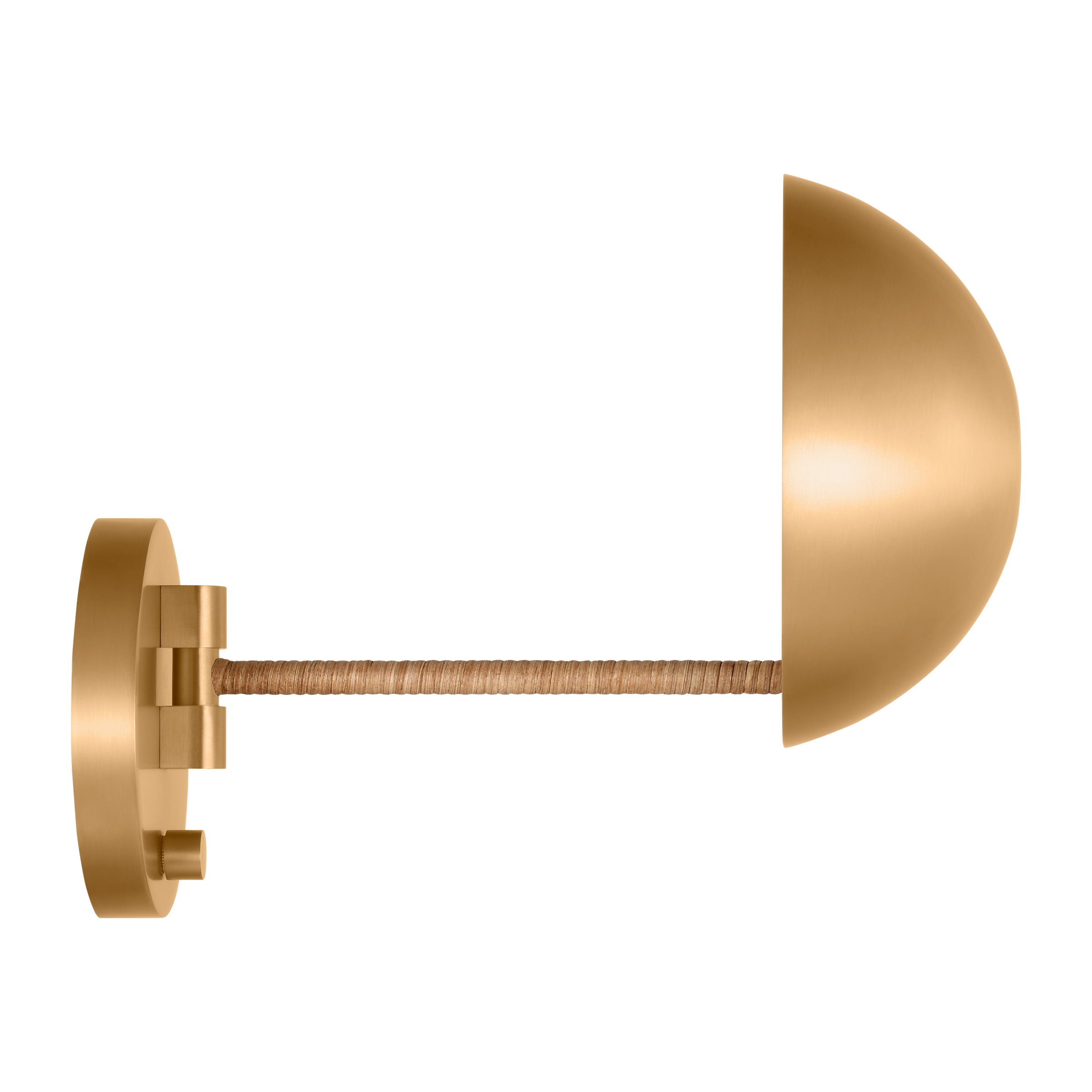 Balleroy Medium Sconce Burnished Brass