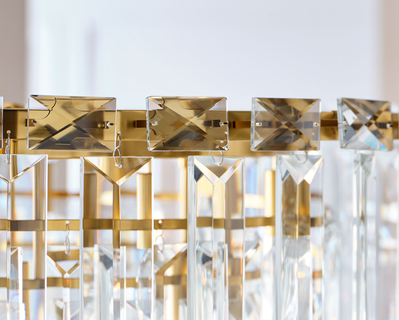Arden Large Chandelier | Burnished Brass