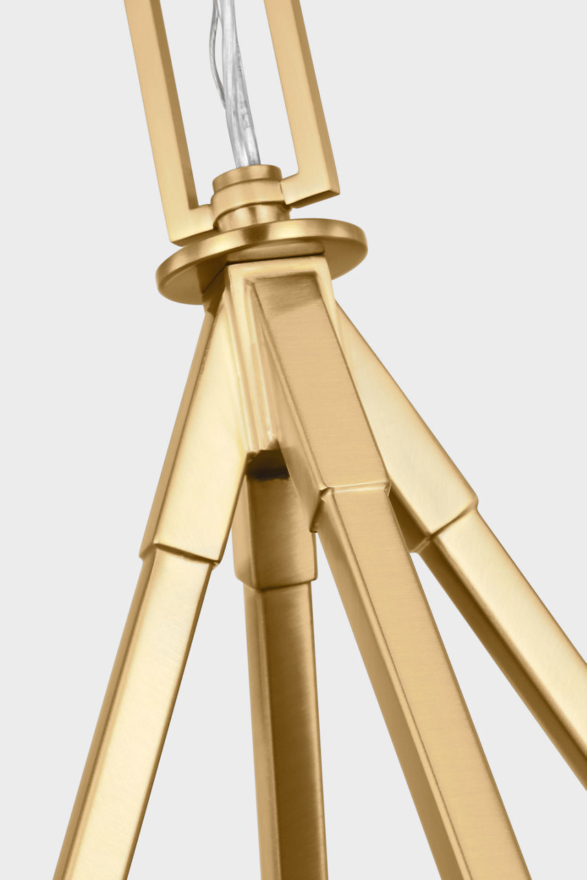 Perth Medium Chandelier Burnished Brass
