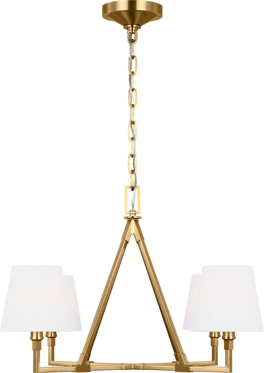 Perth Medium Chandelier Burnished Brass