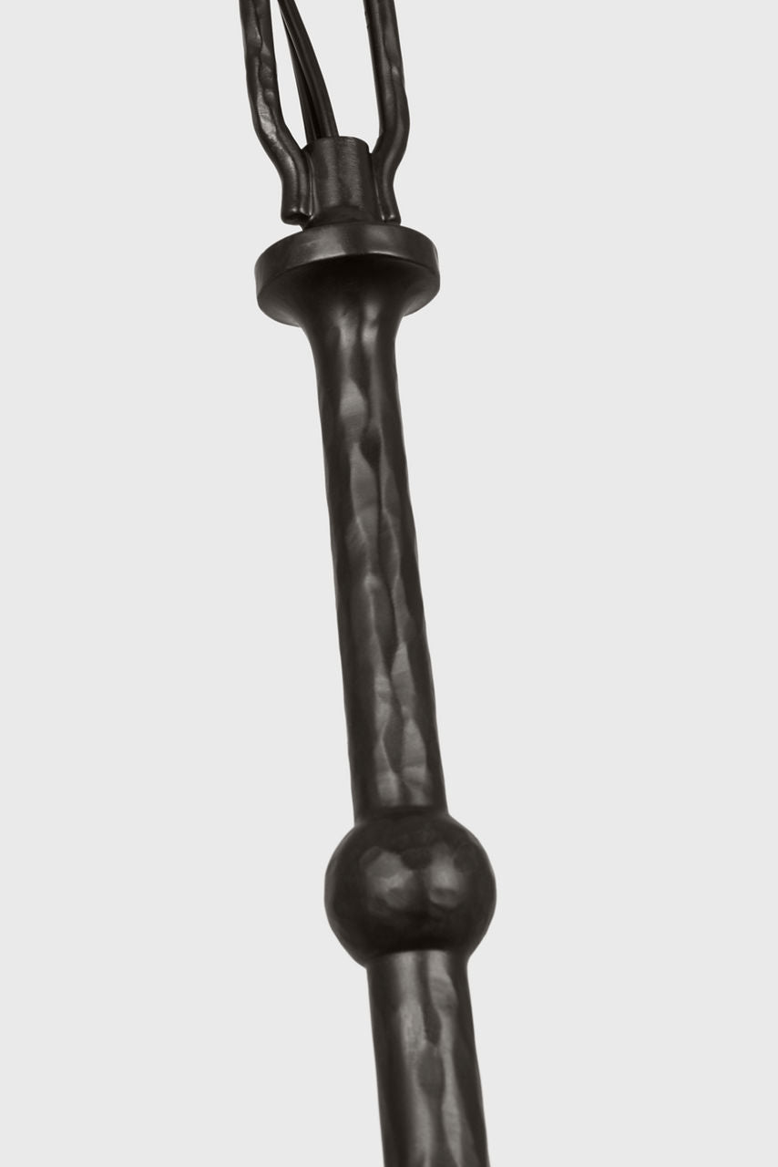 Wellen Large Chandelier Aged Iron