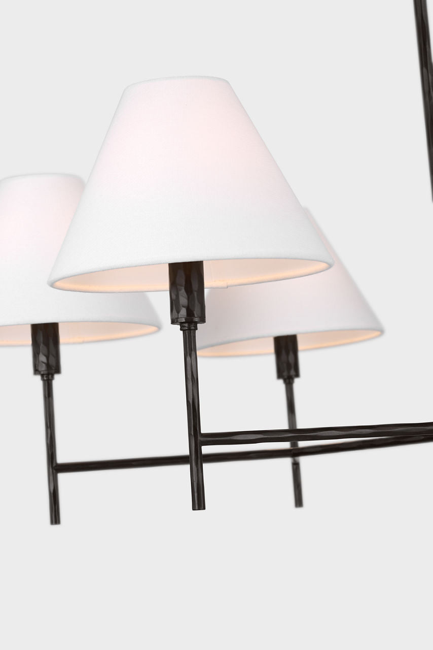 Ridgewood Large Chandelier Aged Iron