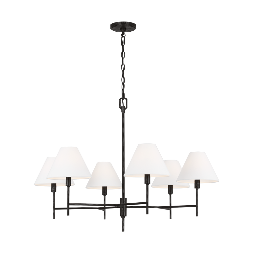 Ridgewood Large Chandelier Aged Iron
