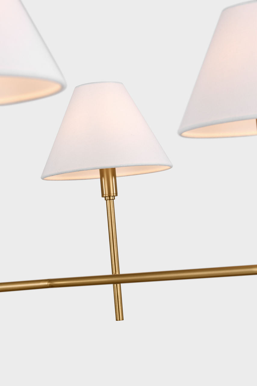 Ridgewood Extra Large Chandelier Burnished Brass