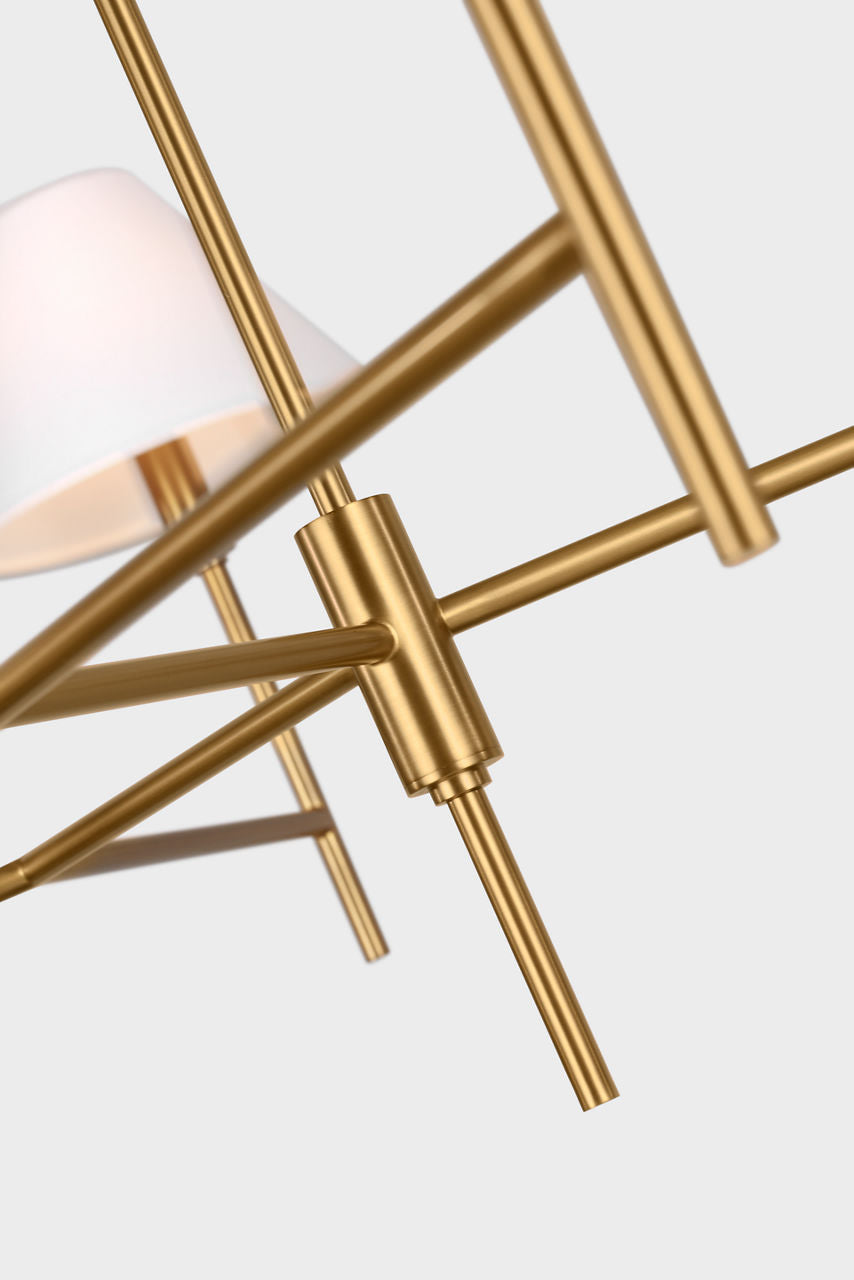 Ridgewood Extra Large Chandelier Burnished Brass