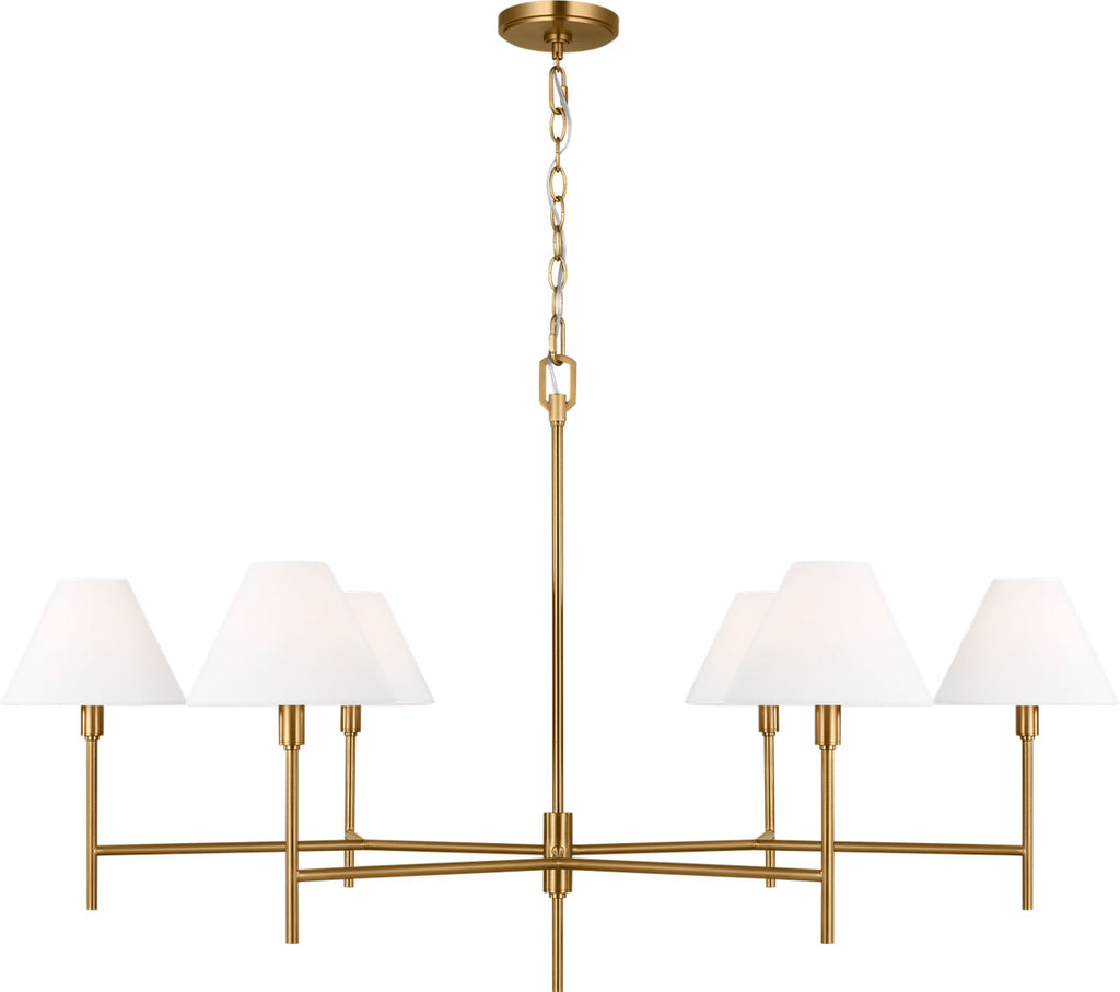 Ridgewood Extra Large Chandelier Burnished Brass