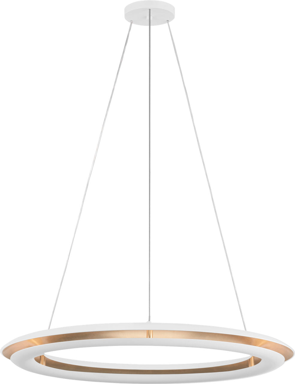 Cielo Medium Chandelier Matte White Bulbs Inc