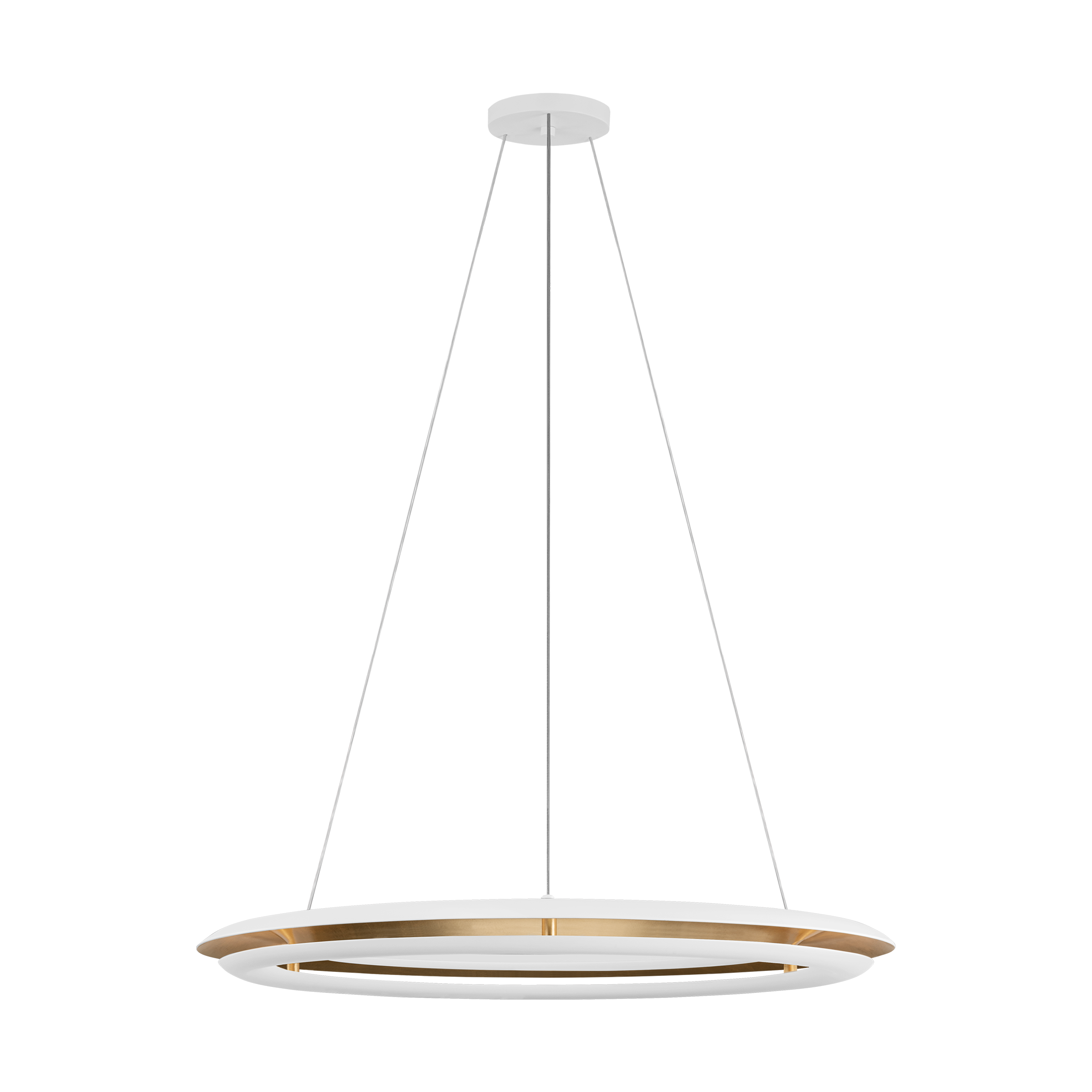 Cielo Medium Chandelier Matte White Bulbs Inc