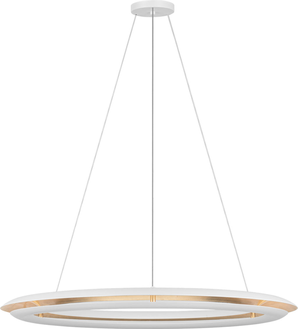 Cielo Large Chandelier Matte White Bulbs Inc