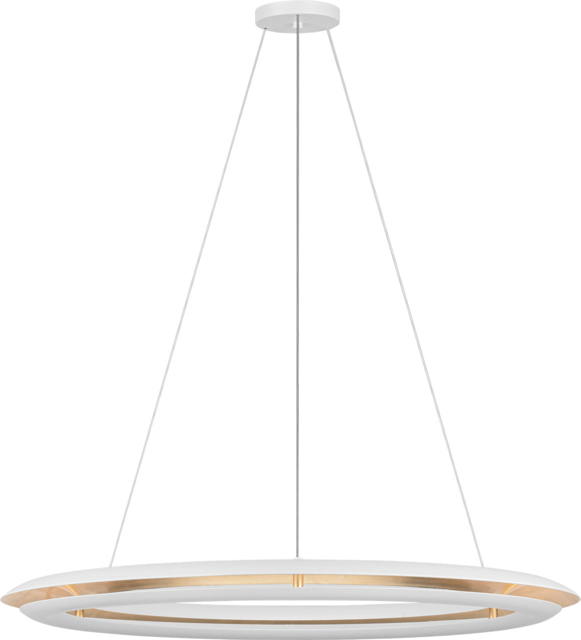 Cielo Large Chandelier Matte White Bulbs Inc