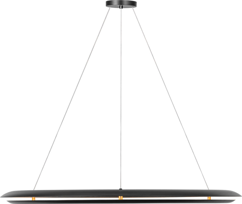 Cielo Extra Large Chandelier Midnight Black Bulbs Inc