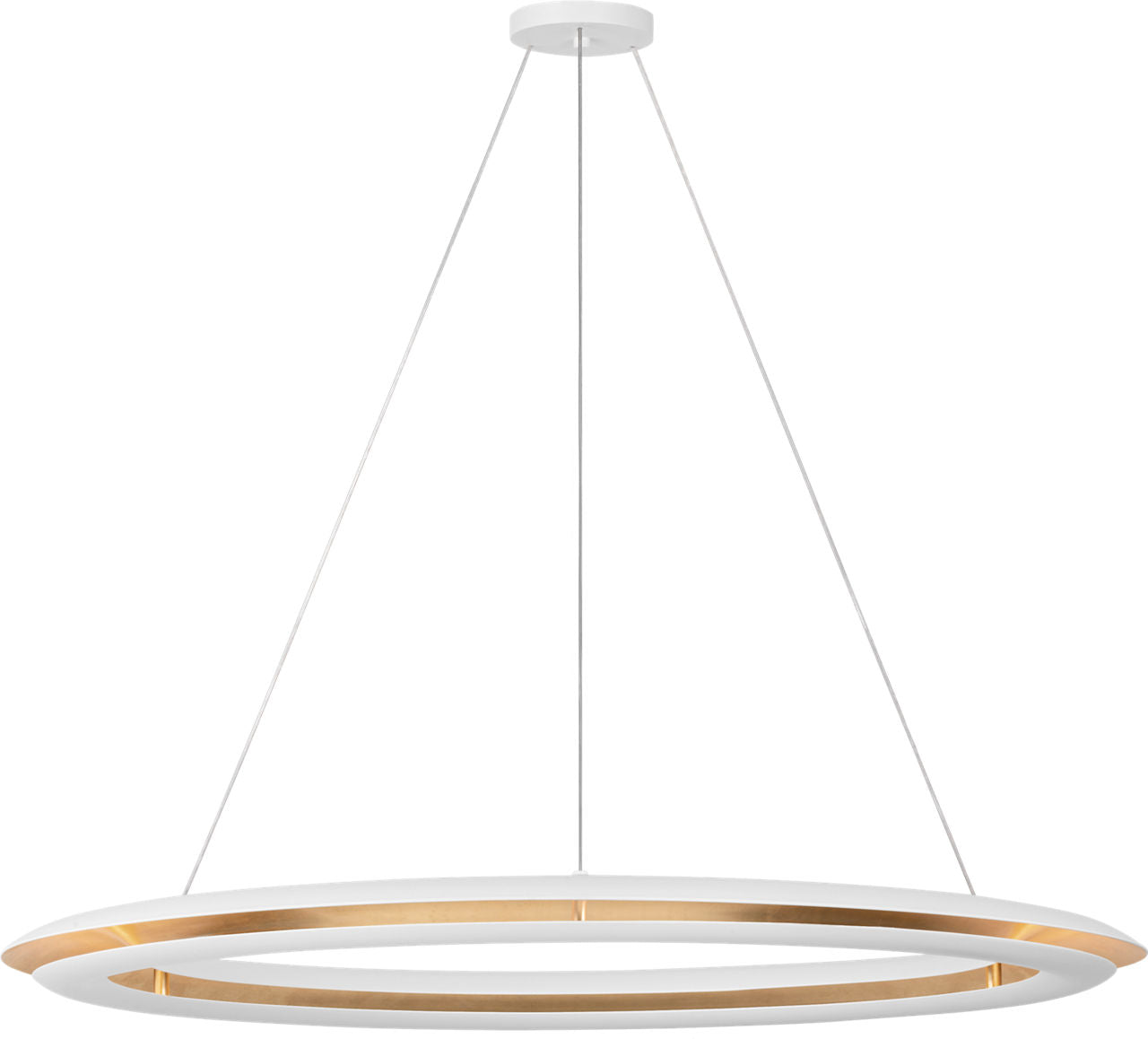 Cielo Extra Large Chandelier Matte White Bulbs Inc